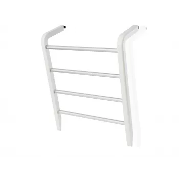 LEIFHEIT Gancio da porta con 6 ganci, bianco, montaggio a sospensione, senza attrezzi, adatto per porte fino a 40 mm