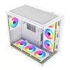 FSP Fortron M341-WA case PC mid-tower con vetro temperato e 4 ventole ARGB