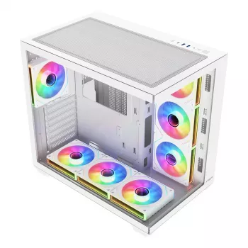 FSP Fortron M341-WA case PC mid-tower con vetro temperato e 4 ventole ARGB