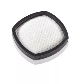 LEIFHEIT micro-filtro MIF per aspirapolvere a batteria Regulus PowerVac 2in1 – filtro di ricambio lavabile e riutilizzabile, filtra polveri sottili, allergeni e peli di animali, bianco/grigio