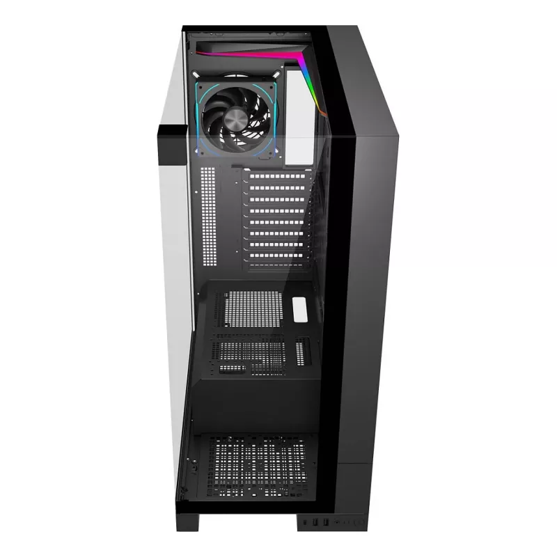Case PC FSP U691-BP Ultra Tower E-ATX, senza alimentatore, nero