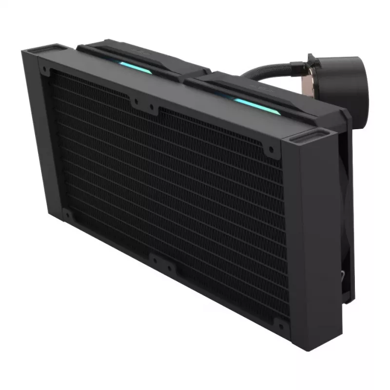 Raffreddamento a liquido All-in-One per CPU FSP AE24-B 240 mm ARGB, LGA1851/AM5, nero