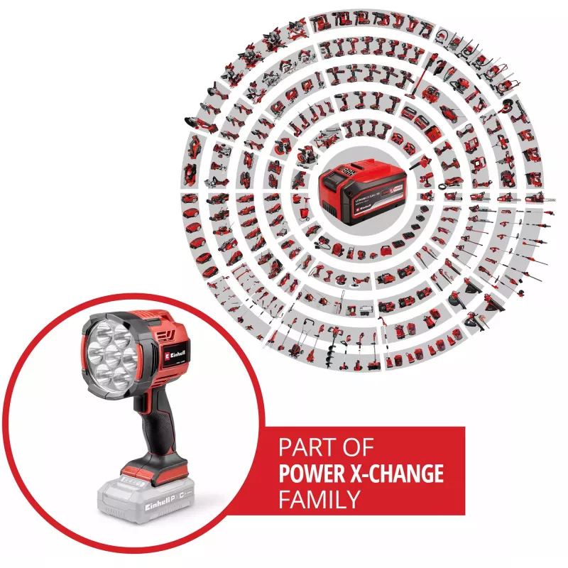 Einhell TE-CL 18/2500 Li Solo lampada da lavoro LED a batteria (solo)