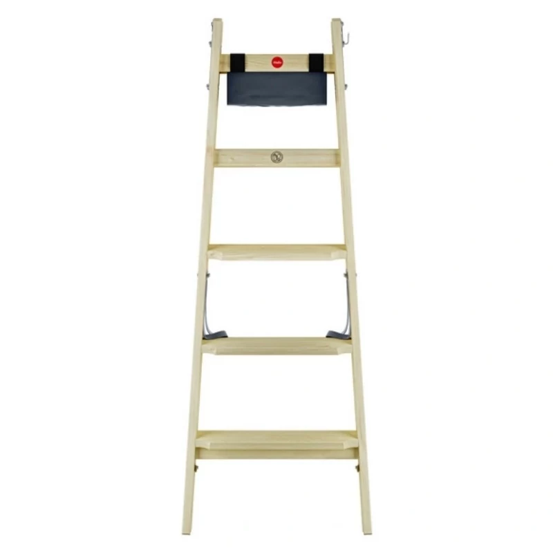 HAILO H77 ComfortLine scala in legno a doppia salita 2x5 gradini