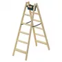 HAILO scala a doppia salita H77 ComfortLine in legno 2x6 gradini