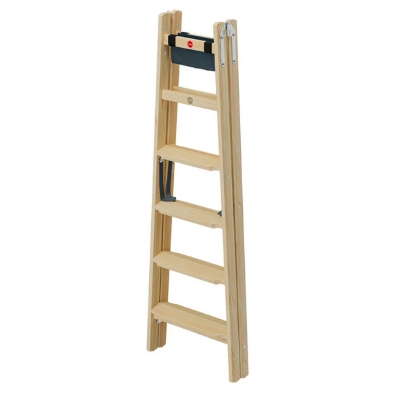 HAILO scala a doppia salita H77 ComfortLine in legno 2x6 gradini
