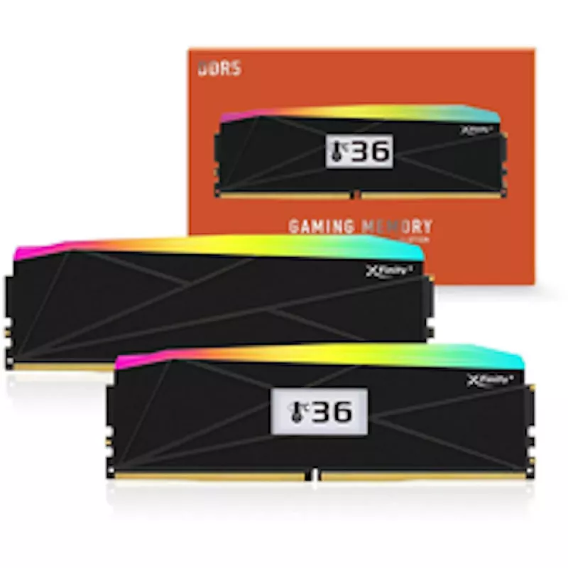 V-Color Manta XFinity+ aRGB DDR5-8000 RAM, CL40, EXPO - 32 GB dual-kit, nero