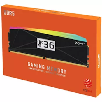 V-Color Manta XFinity+ aRGB 32GB (2x16GB) DDR5-6000 CL28 kit di memoria desktop, nero
