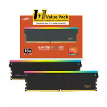 V-Color Manta XSky RGB 16GB DDR5-6000 CL28 EXPO modulo di memoria, nero
