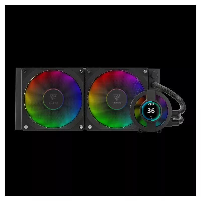 Raffreddamento a liquido per CPU Gamdias Chione P3-240U