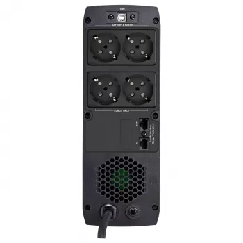 FSP ST 850 Tower 850VA 510W UPS line-interactive con protezione RJ45 e 4 prese Schuko