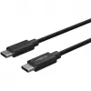 ANSMANN cavo dati e ricarica USB-C a USB-C, 1,2 m, 60W Power Delivery, nero