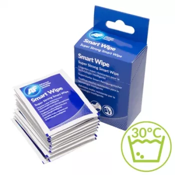 AF ASMARTWIPE10 panni in microfibra per la pulizia di touchscreen e smart device (confezione da 10, blu/grigio)