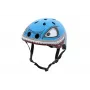 Hornit Shark casco per bicicletta bambino con luce LED, blu/grigio, 48-53 cm