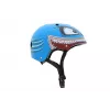 Hornit Shark casco per bicicletta bambino con luce LED, blu/grigio, 48-53 cm