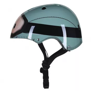 Hornit Military casco per bicicletta bambino 53-58 cm con luce LED posteriore
