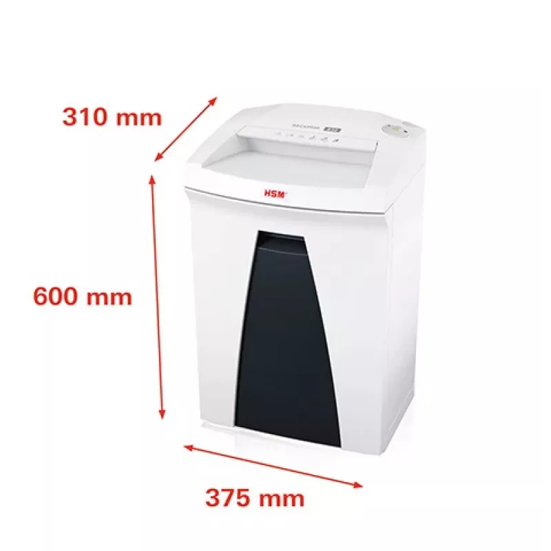 HSM Securio B22 distruggidocumenti a taglio a strisce 3,9mm bianco 16 fogli