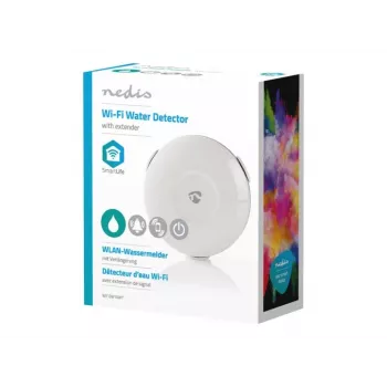 NEDIS SmartLife rilevatore di acqua Wi-Fi WIFIDW10WT bianco