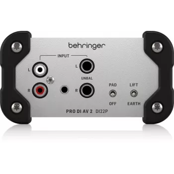 Behringer DI22P DI box stereo passiva