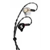Stagg SPM-PRO BK cuffie in-ear monitor con driver dinamici da 10mm, cavo rimovibile, nero
