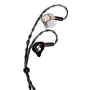 Stagg SPM-PRO BK cuffie in-ear monitor con driver dinamici da 10mm, cavo rimovibile, nero
