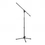 CAYMON CST320/B asta per microfono a giraffa con braccio da 800 mm, nero
