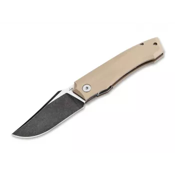 Böker Plus Kazy coltello pieghevole Nitro-V nero G10