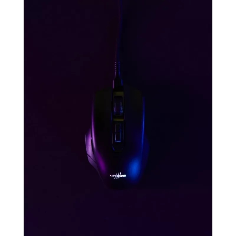 Hama uRage Reaper 410 mouse da gaming ottico con filo, 12000 DPI, 6 tasti programmabili, RGB, nero