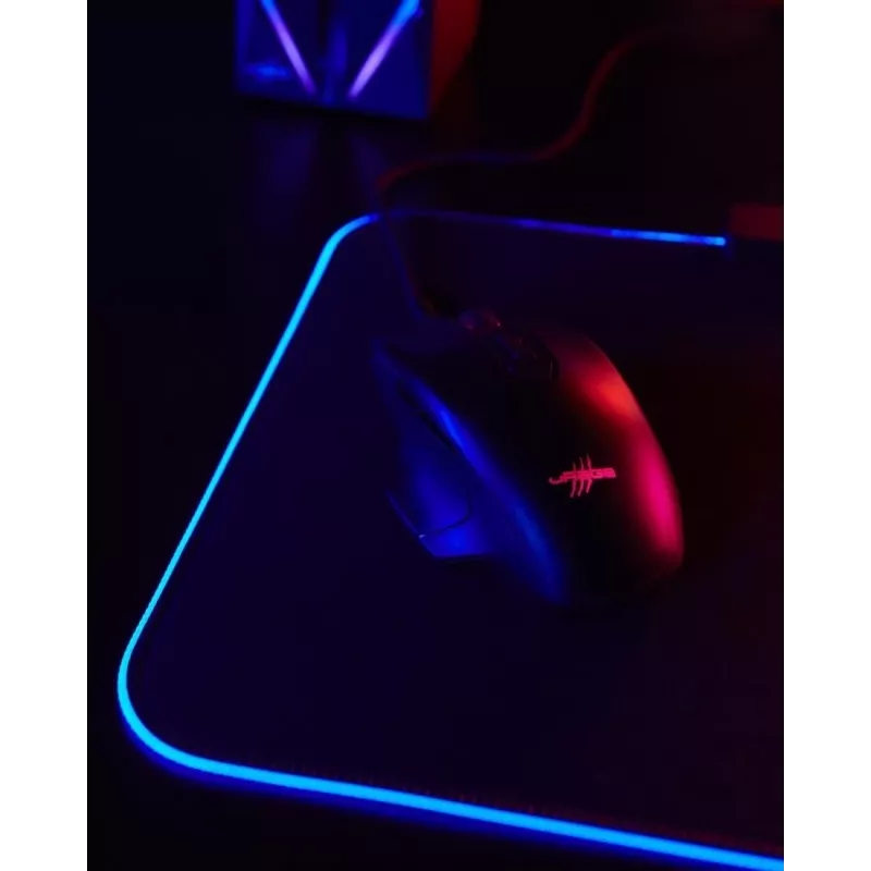 Hama uRage Reaper 410 mouse da gaming ottico con filo, 12000 DPI, 6 tasti programmabili, RGB, nero