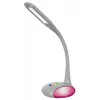 Activejet VENUS lampada da scrivania LED grigia con base a colore variabile e funzione di ricarica USB