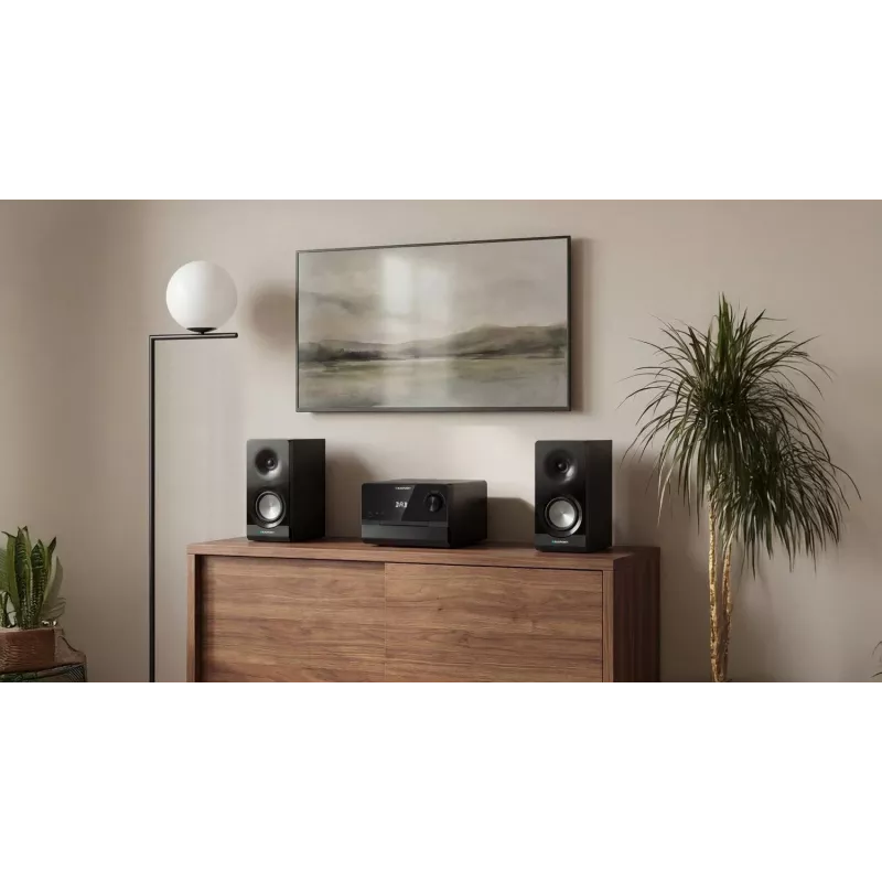 Blaupunkt MS49DAB micro impianto hi-fi con DAB+ e Bluetooth, nero