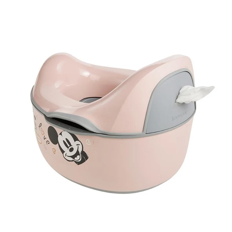 KEEEPER Kasimir Minnie Mouse sistema 4-in-1 per l'allenamento al vasino, rosa