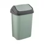 KEEEPER Swantje 25L pattumiera con coperchio basculante, verde
