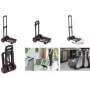 keeeper Easy-Fold carrello da trasporto Mick, portata 50 kg, 34 x 24,5 x 93,5 cm, nero