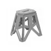 KEEEPER Tom sedia da campeggio pieghevole, portata 120 kg, grigio