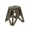 KEEEPER sedia da campeggio pieghevole Tom, oliva, portata 120 kg, 29 x 20 x 39 cm