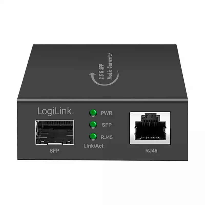 LogiLink convertitore di media 2,5 Gigabit RJ45 a SFP