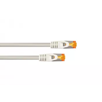 Cavo patch RJ45 Cat.7 KABELMEISTER, 10 m, grigio, TPE, privo di alogeni