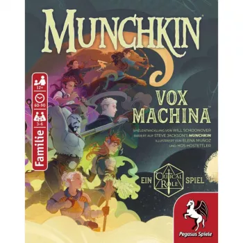 PEGASUS Munchkin Vox Machina - Critical Role gioco di carte