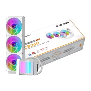 Darkflash CB360 White 360mm ARGB AIO dissipatore CPU a liquido