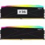 V-Color Manta XFinity+ aRGB kit di memoria desktop 32GB (2 x 16GB) DDR5-6400 CL32, Intel XMP 3.0 / AMD EXPO, nero