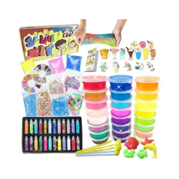 iLike Slime DIY Kit XL set completo per creare slime a casa multicolore