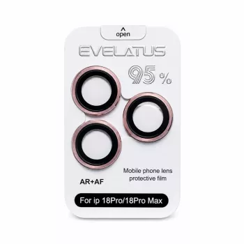 Evelatus vetro protettivo obiettivo fotocamera Armor bordeaux per Apple iPhone 18 Pro / 18 Pro Max