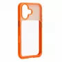 Evelatus custodia ibrida LiveCase con supporto PC+TPU per Apple iPhone 17 arancione