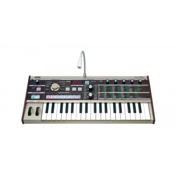 Korg microKORG Sintetizzatore Analog Modeling con 37 mini-tasti e vocoder, grigio