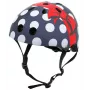 Hornit POM913 Casco multi-sport Polka Dot per bambini, 53-58 cm, nero/blu/rosso/bianco