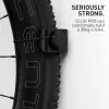 HORNIT CLUG PRO Supporto da parete ibrido per bicicletta nero Medium 7762HCP