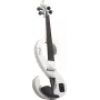 Stagg SEVN44WH Violino elettrico 4/4 con uscita cuffie e accessori - Bianco