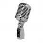 Stagg Vintage SDM 100 Microfono dinamico con interruttore on/off, cardioide, XLR, cromato
