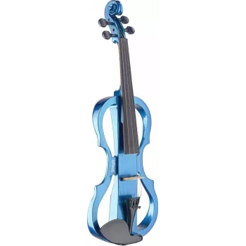 Stagg EVN X 4/4 Violino elettrico, Metallic Blue